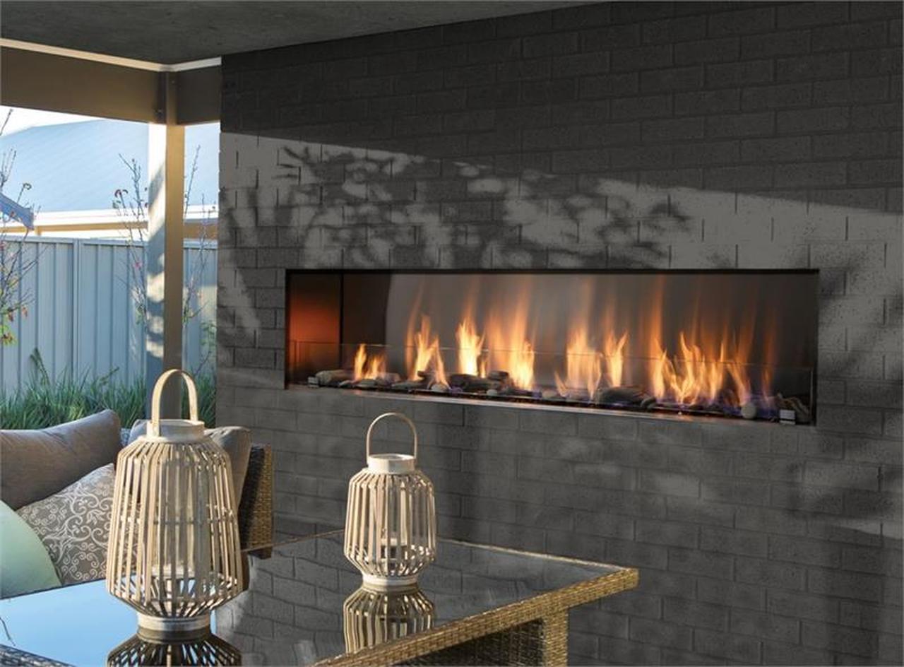 Modern Gas Fireplace