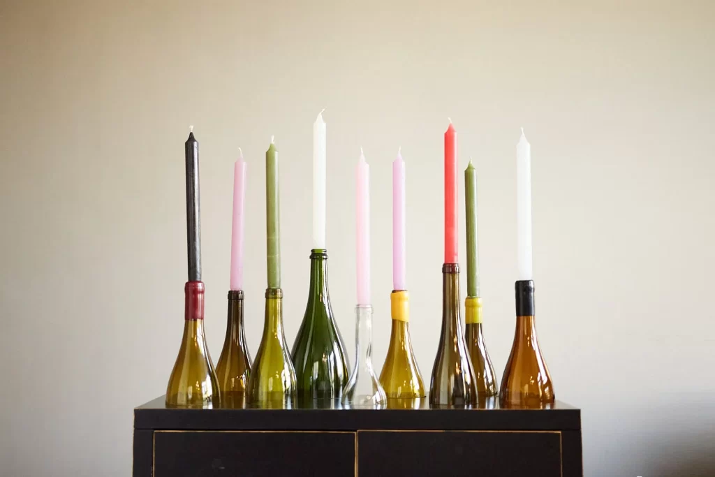 anndy enterprises wine bottle candles